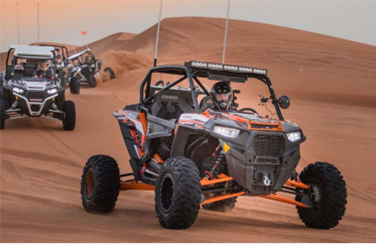 Dune buggy Polaris RZR 1000 CC (2 seaters)