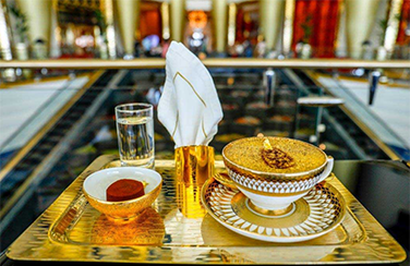 Burj Al Arab Tour With Gold Cappuccino